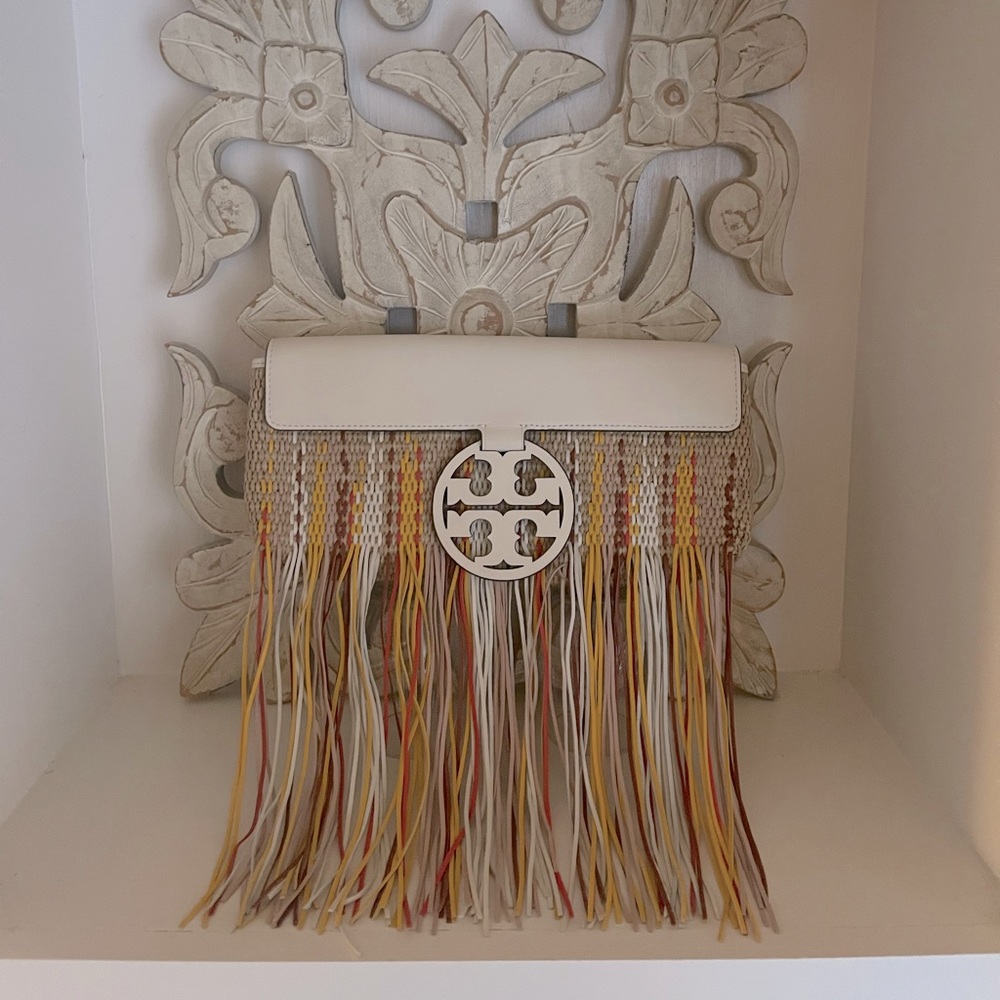 Tory Burch Miller Fringe Clutch